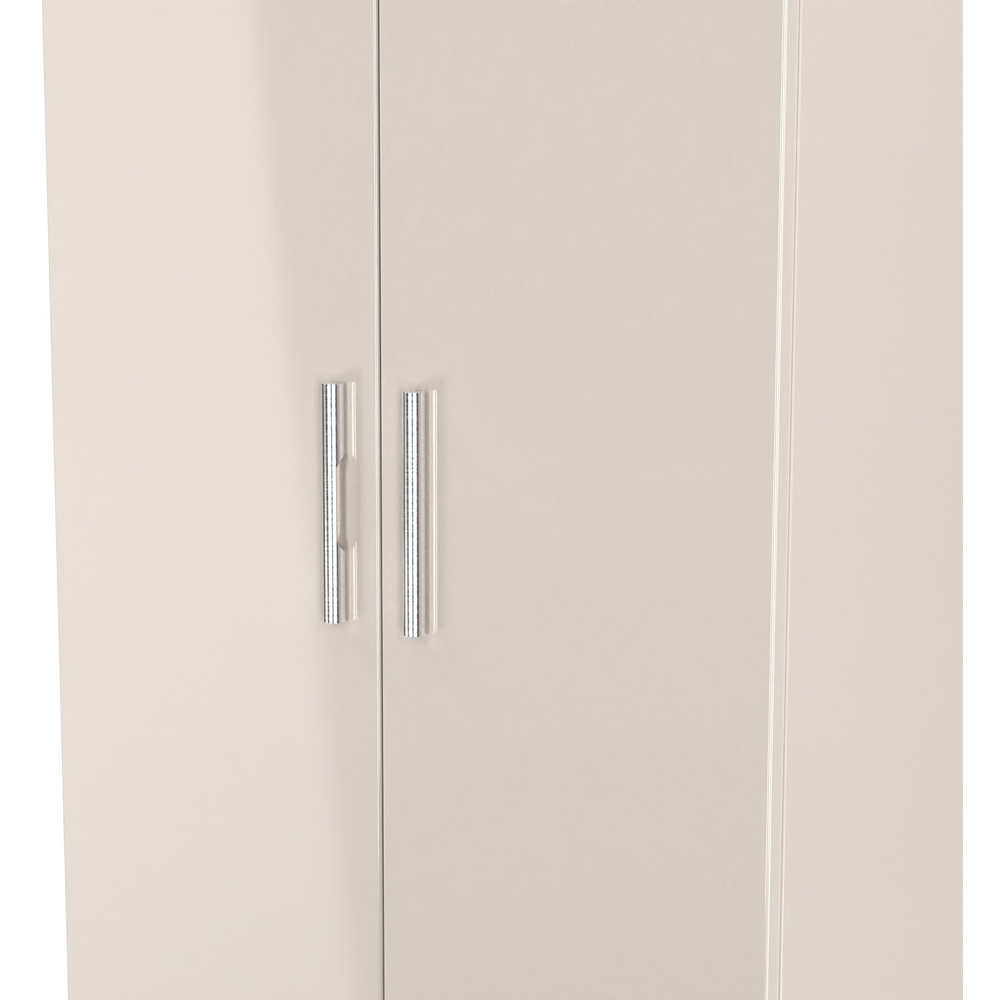 Crowndale Knightsbridge 2 Door Kashmir Gloss Wardrobe Ready Assembled Image 7