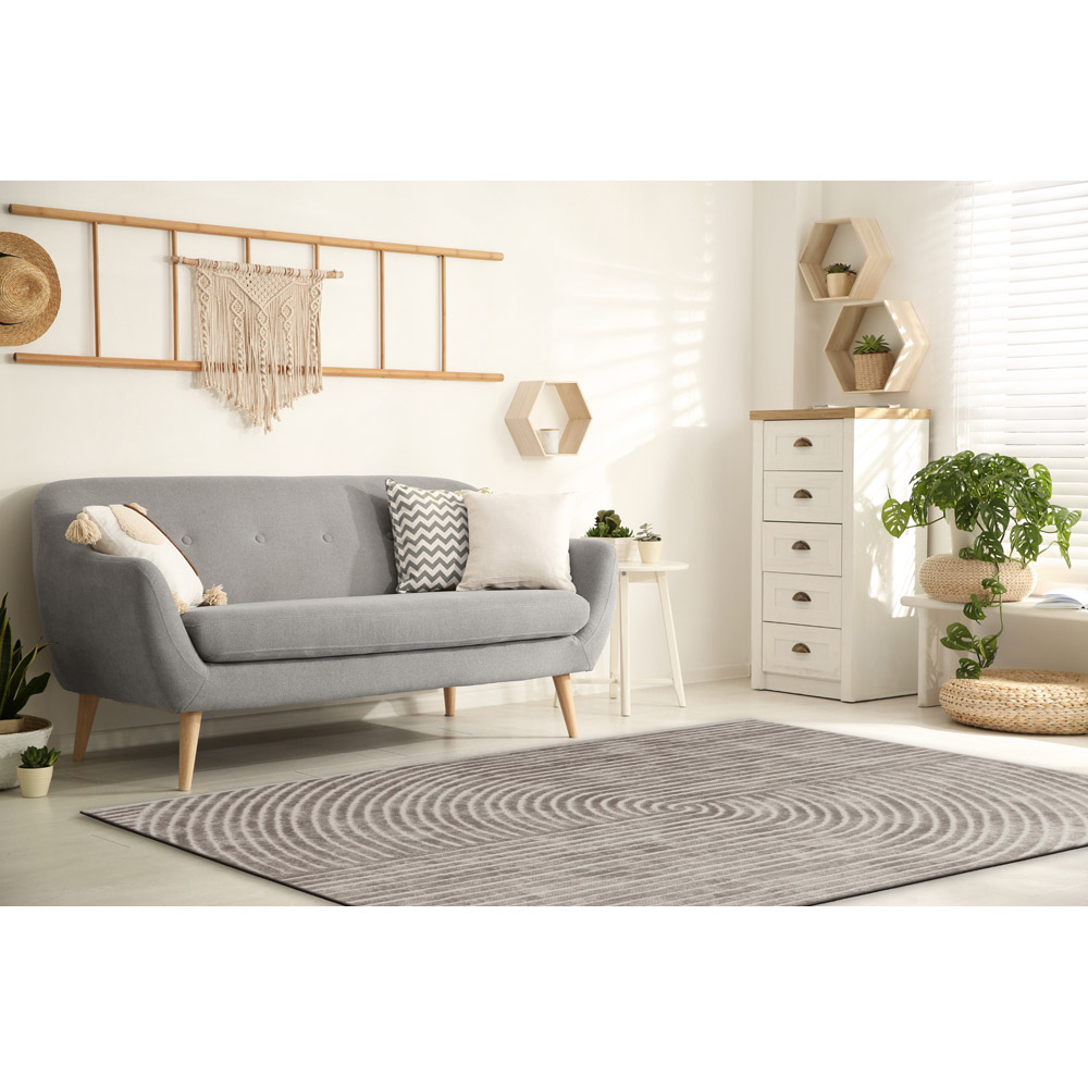 Eselle Muse Zen Grey Rug 160 x 230cm Image 6