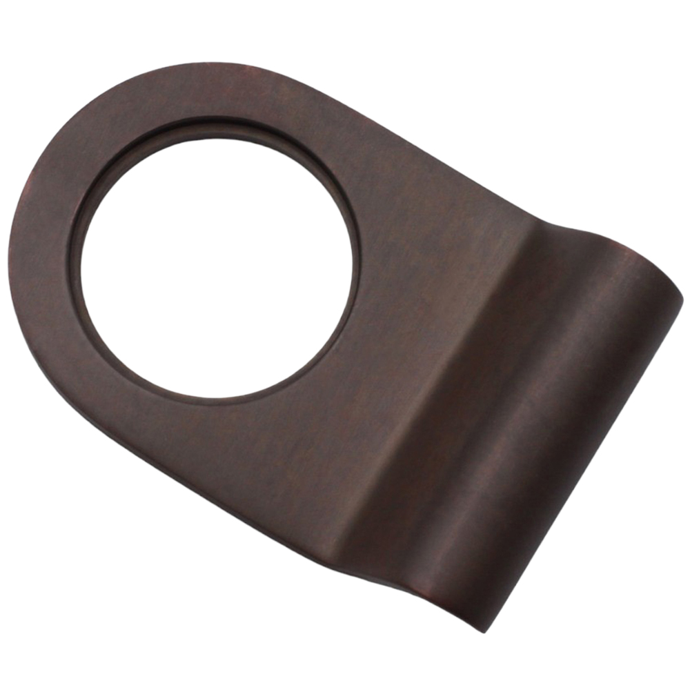 Spira Brass Aged Bronze Victorian Cylinder Pull Image 1
