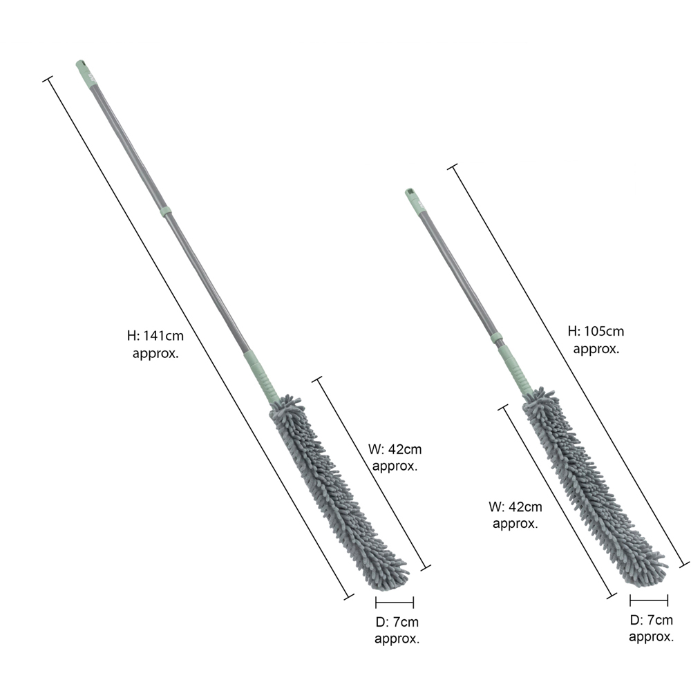 JVL Cleaning Grey Extendable Flexible Duster Image 9