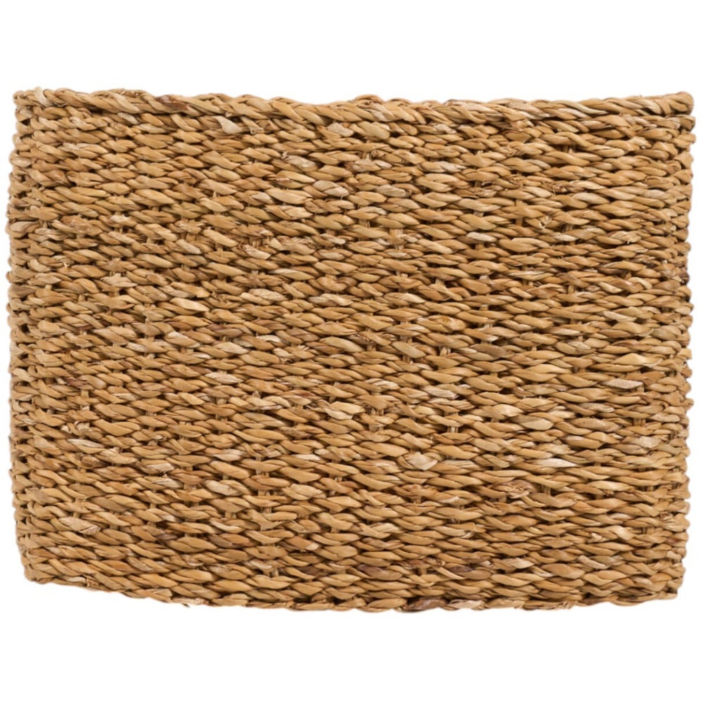 Set of 3 Rectangular Storage BasketsBrown Image 6