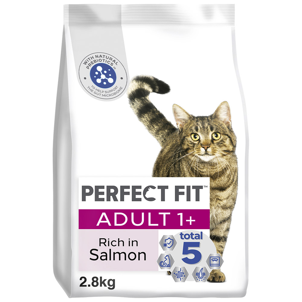 Perfect Fit Advanced Nutrition Salmon Adult Dry Cat Food 2.8kg Image 2