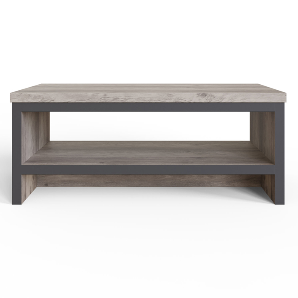 GFW Boston Grey Simple Coffee Table Image 3