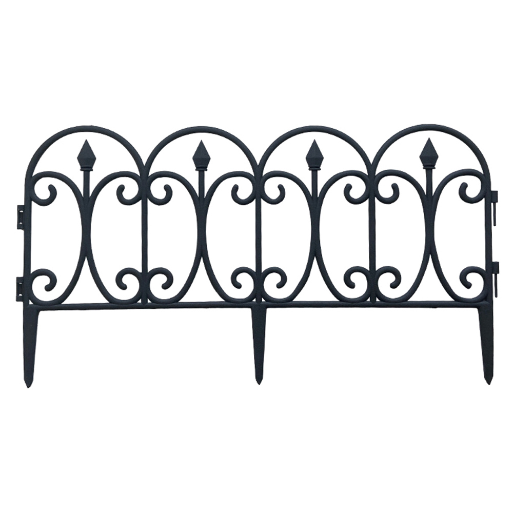 Living and Home 6 Pieces Decorative Garden Picket Fence Image 1