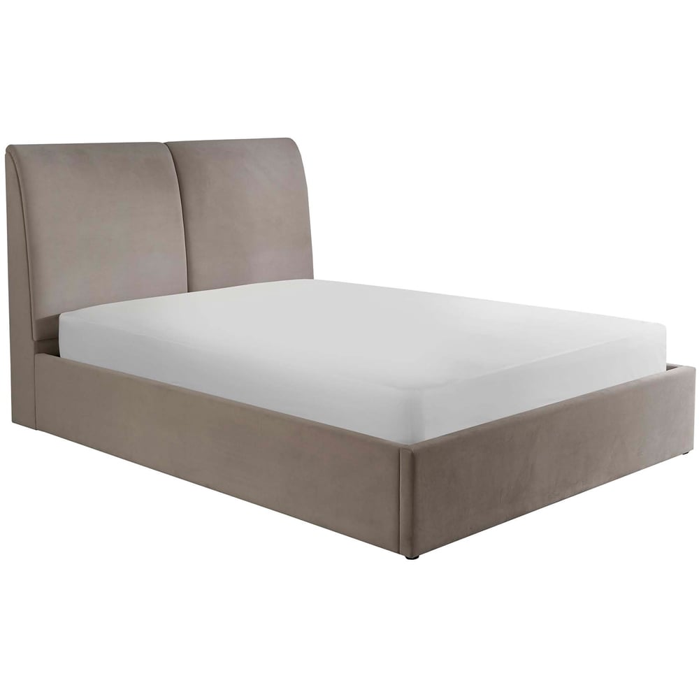 GFW Montrel Double Natural Ottoman Bed Image 2