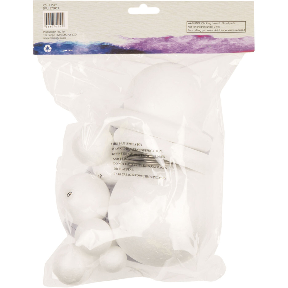 Art Studio Polystyrene Solar System Image 1