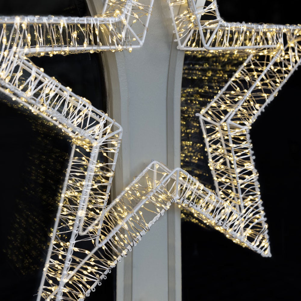 Charles Bentley Light Up Christmas Star 50cm Image 4