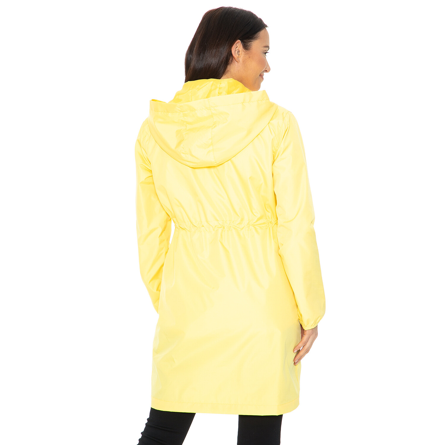 Danielle Ladies Pack-Away Jacket  - Yellow / 16 Image 4