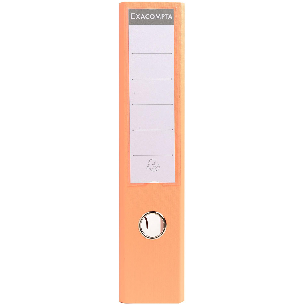 Exacompta PremTouch A4 Salmon PVC Lever Arch File 10 Pack Image 4