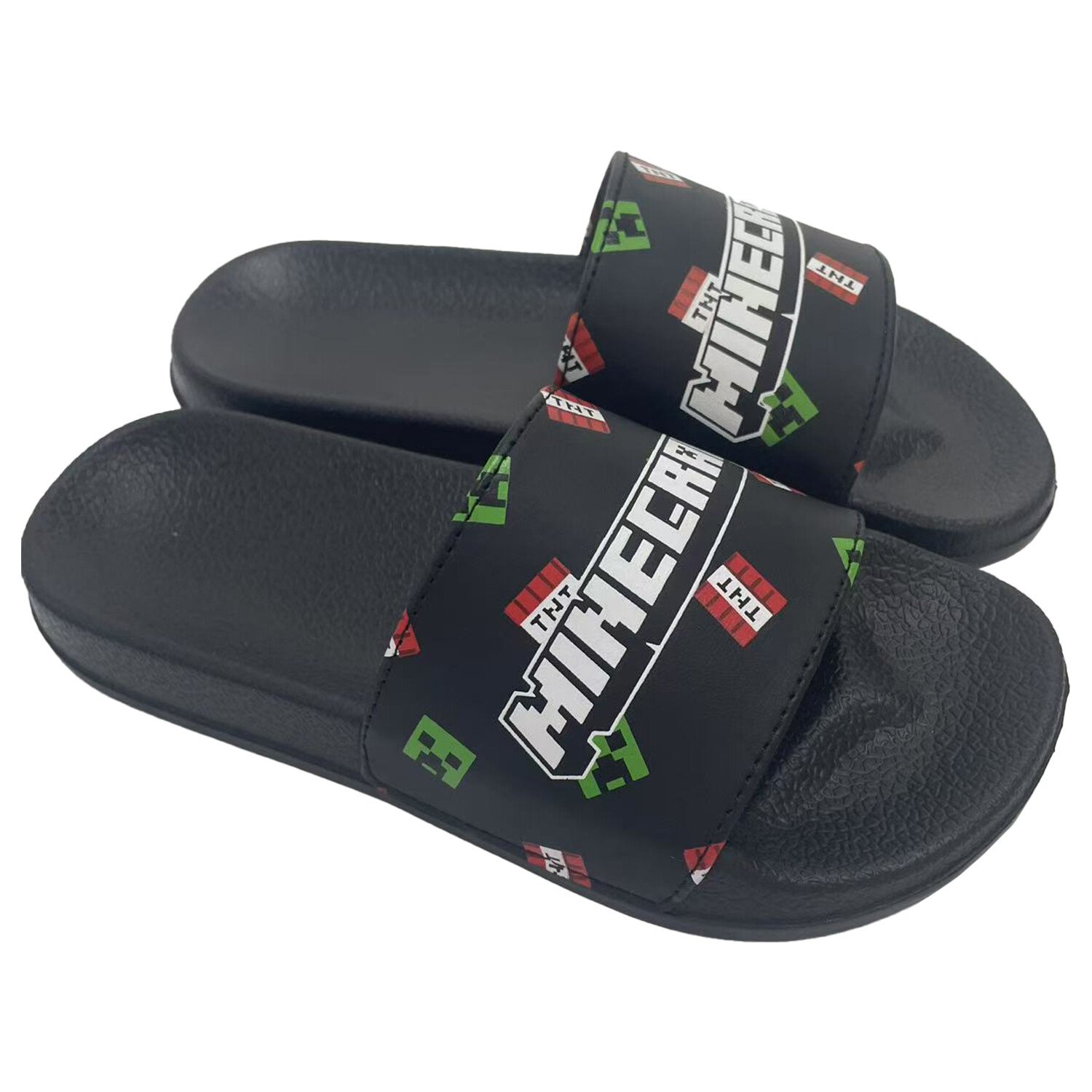 Minecraft Sliders Black 2-3 Image 4