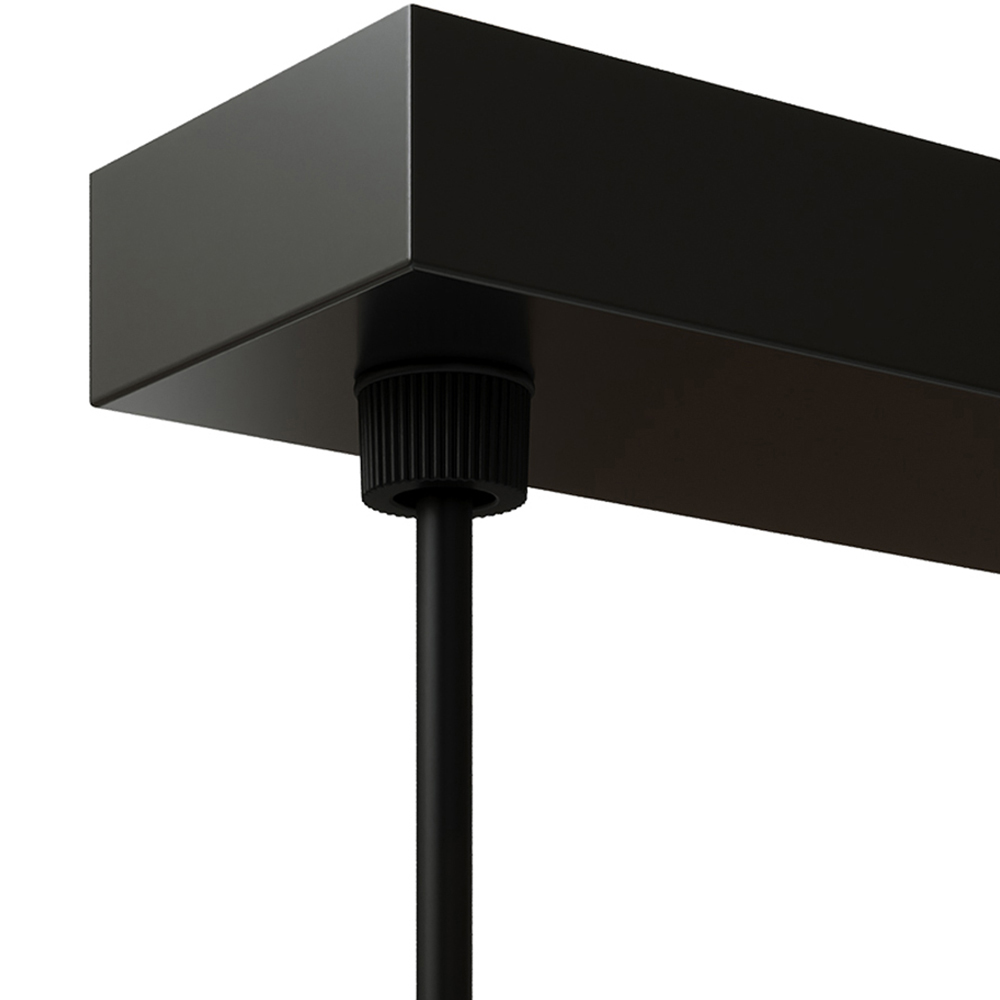 Living and Home 3 Light Iron E27 Pendant Light Image 6