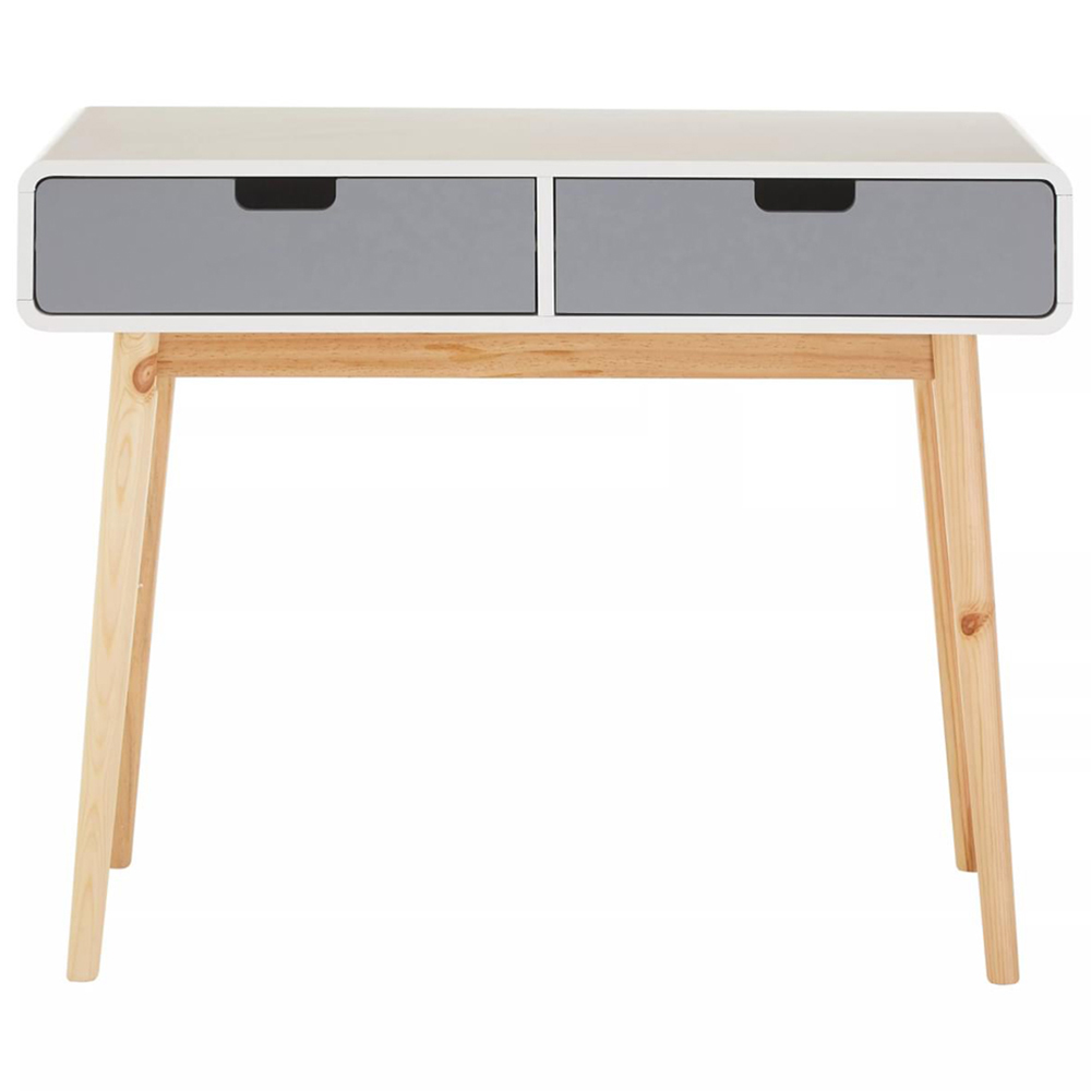 Premier Housewares Milo 2 Drawer Console Table Image 4