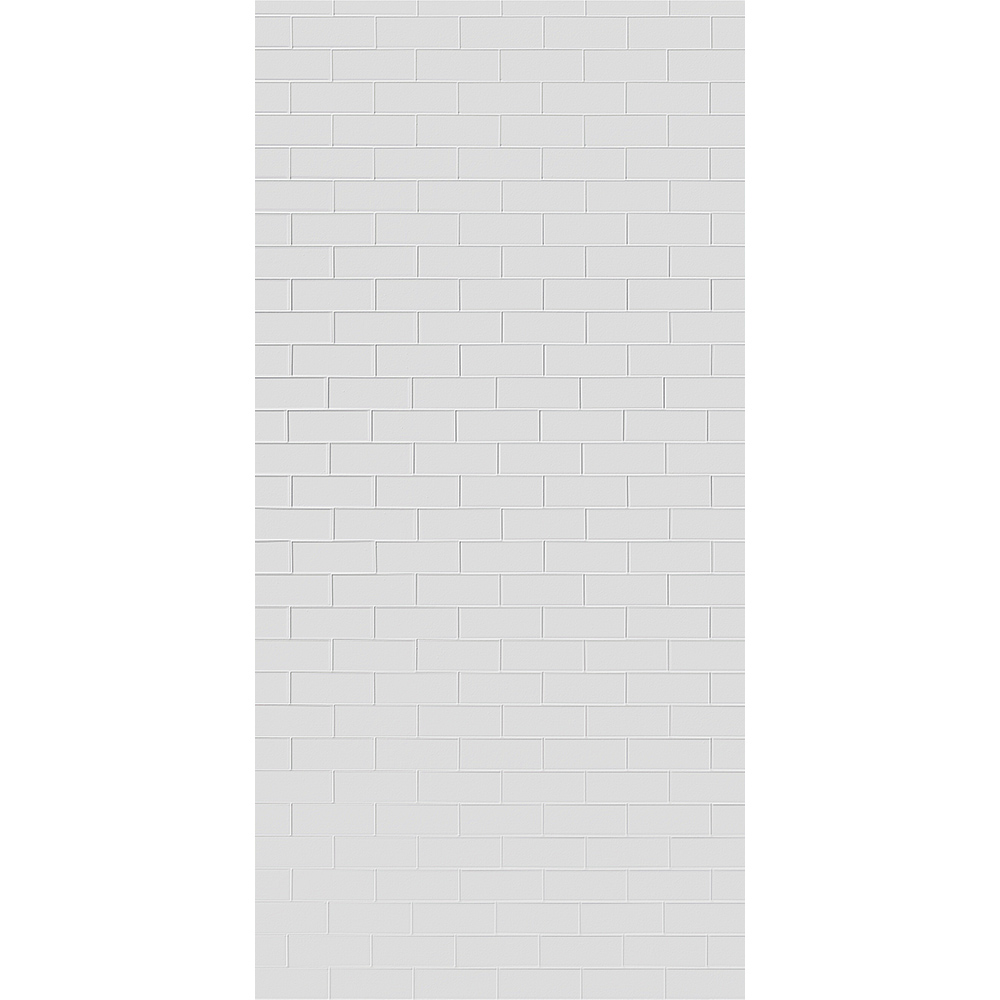 Wetwall White Composite Shower Wall Panel 2440 x 1220mm Image 2
