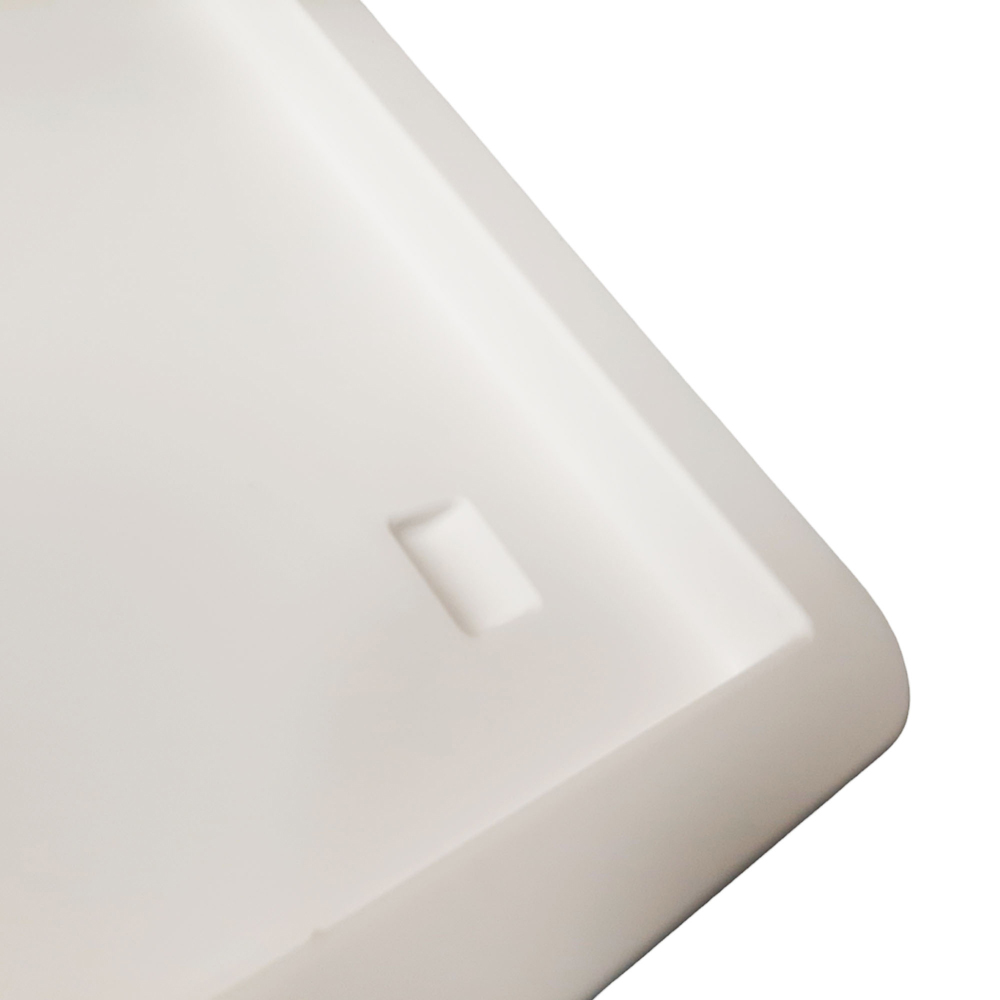 Sewing Online YN6768 44L White Plastic Foldable Storage Box with Wheels Image 6