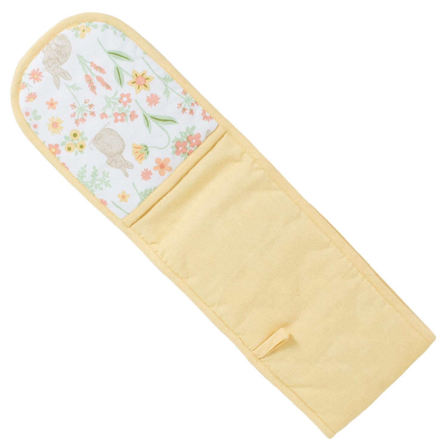 Bunny Print Double Oven Glove - Multicolour Image 4