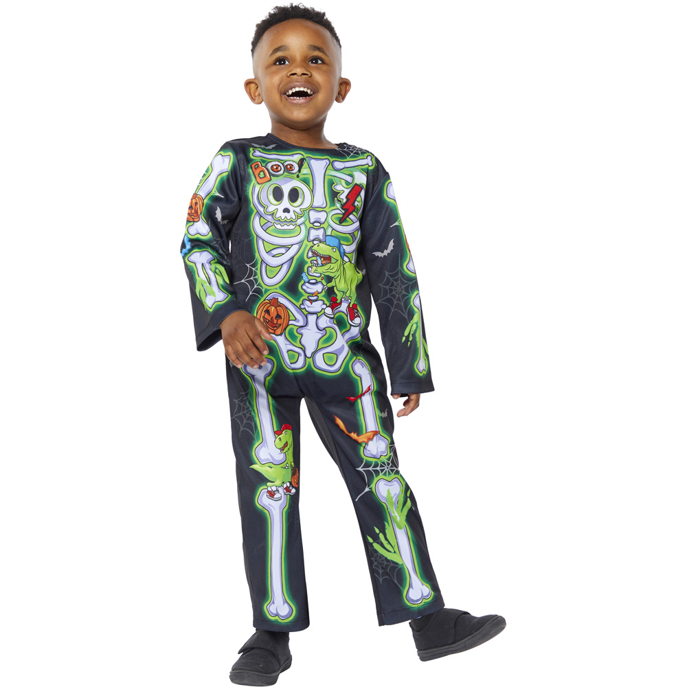 Wilko Skeleton Costume Age 5 to 6 Years Image 2