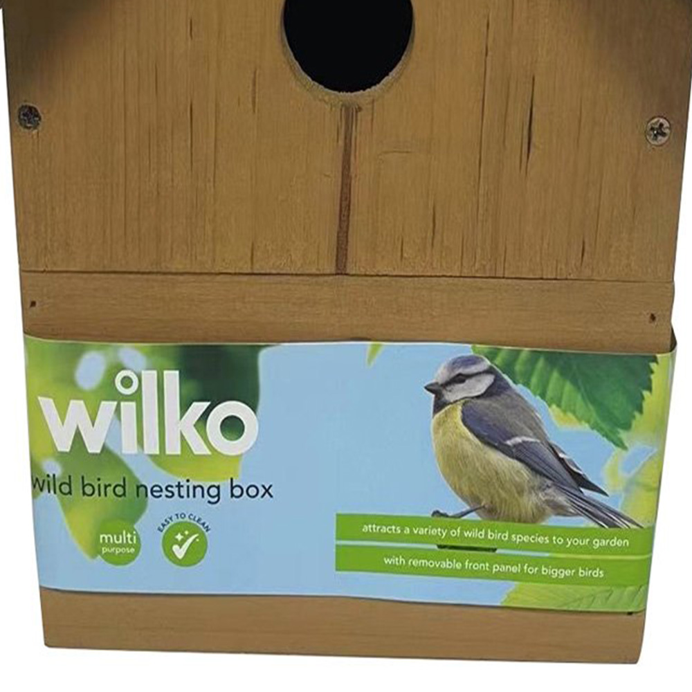 Wilko Wild Bird Nesting Box Image 5