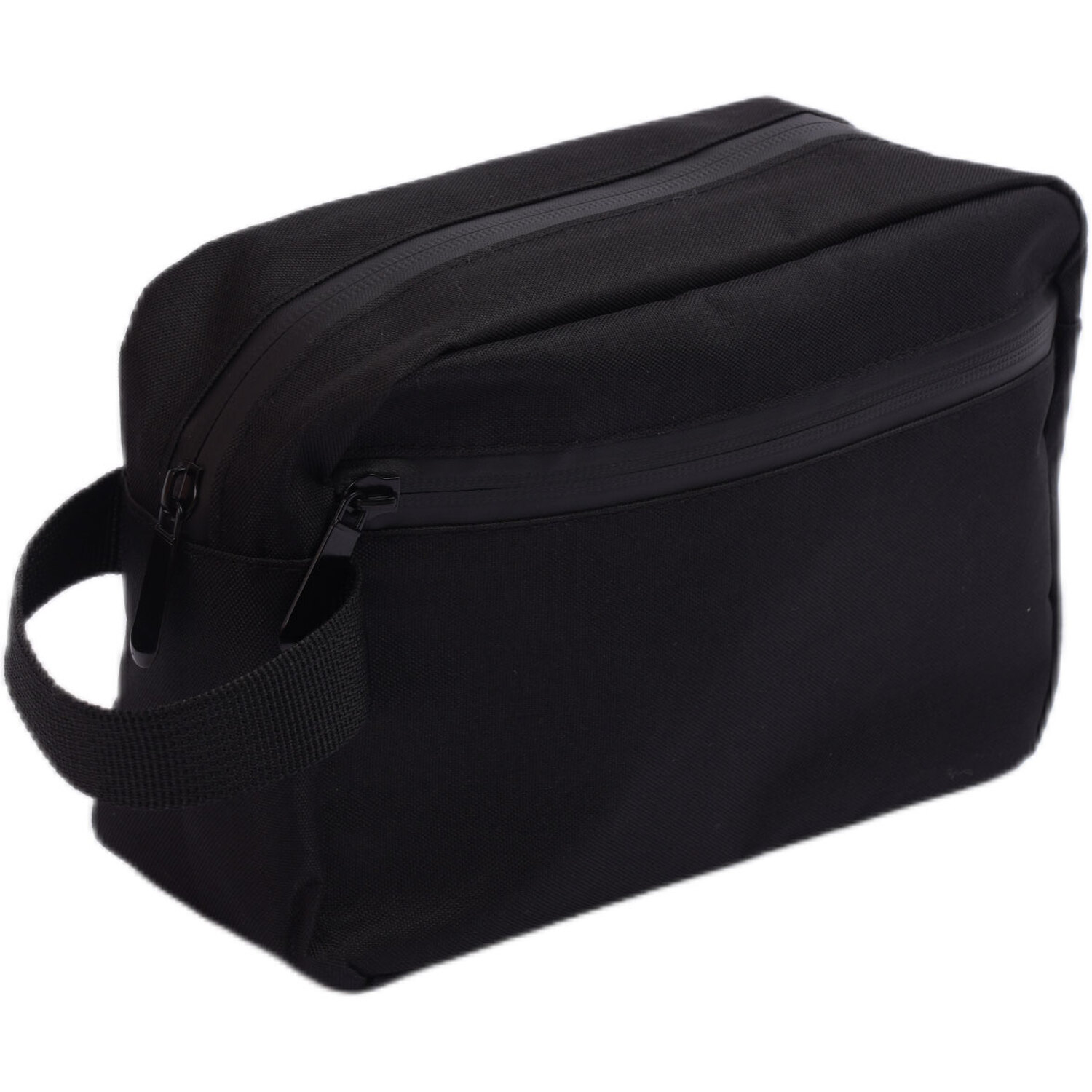 Mens Toiletry Bag Black Image 1