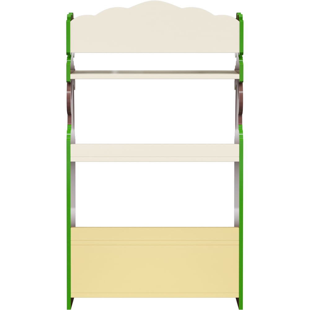 Teamson Kids 3 Shelf Fantasy Fields Dinosaur Kingdom Toy Bookshelf Image 3