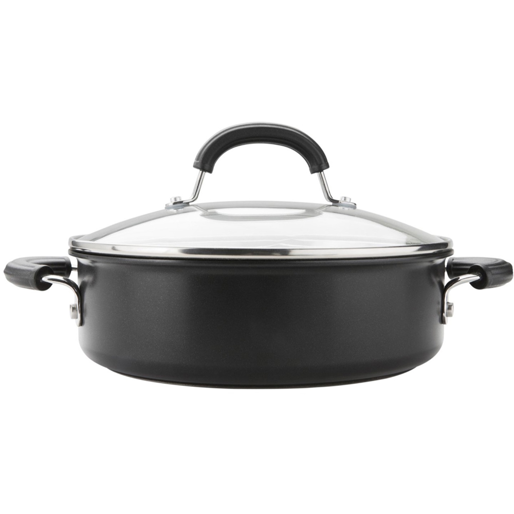 Circulon Total 28cm Nonstick Hard Anodised Aluminium Covered Sauteuse Image 1