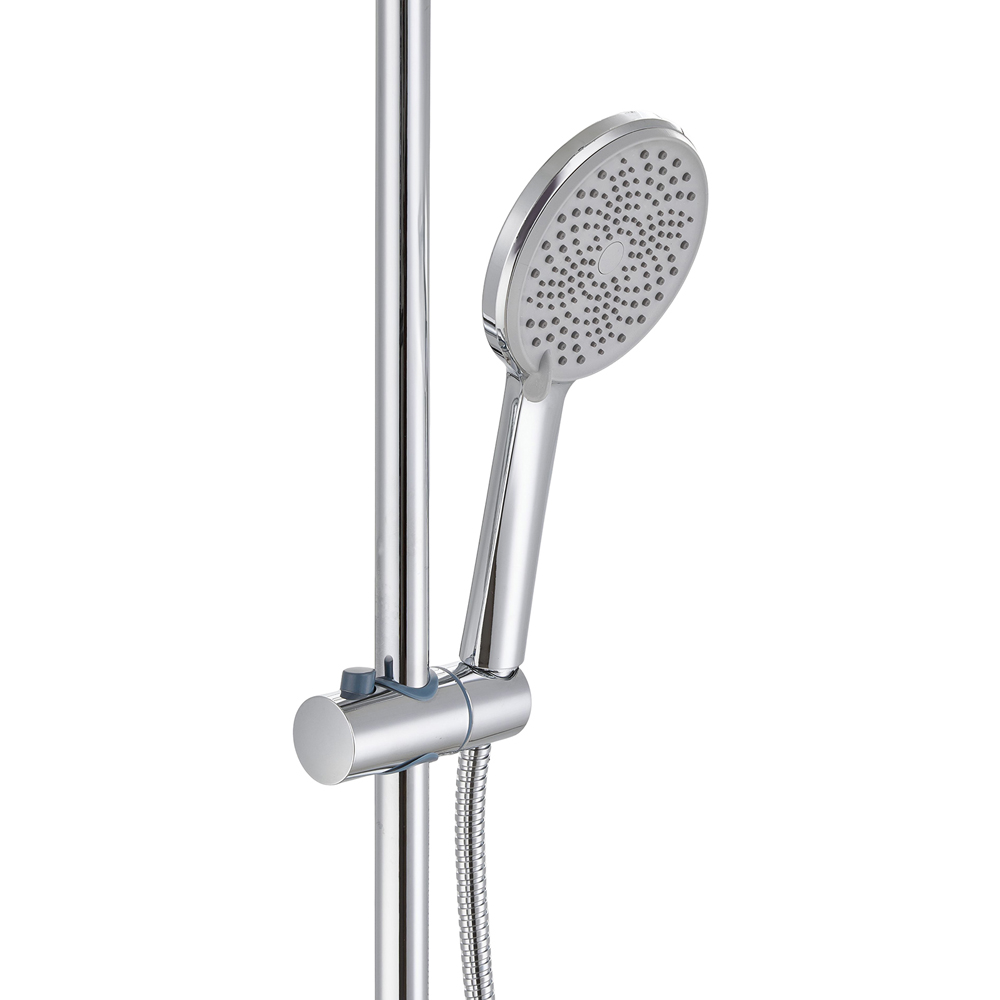 Living and Home Chrome-Plated Thermostatic Shower Mixer Set Image 6