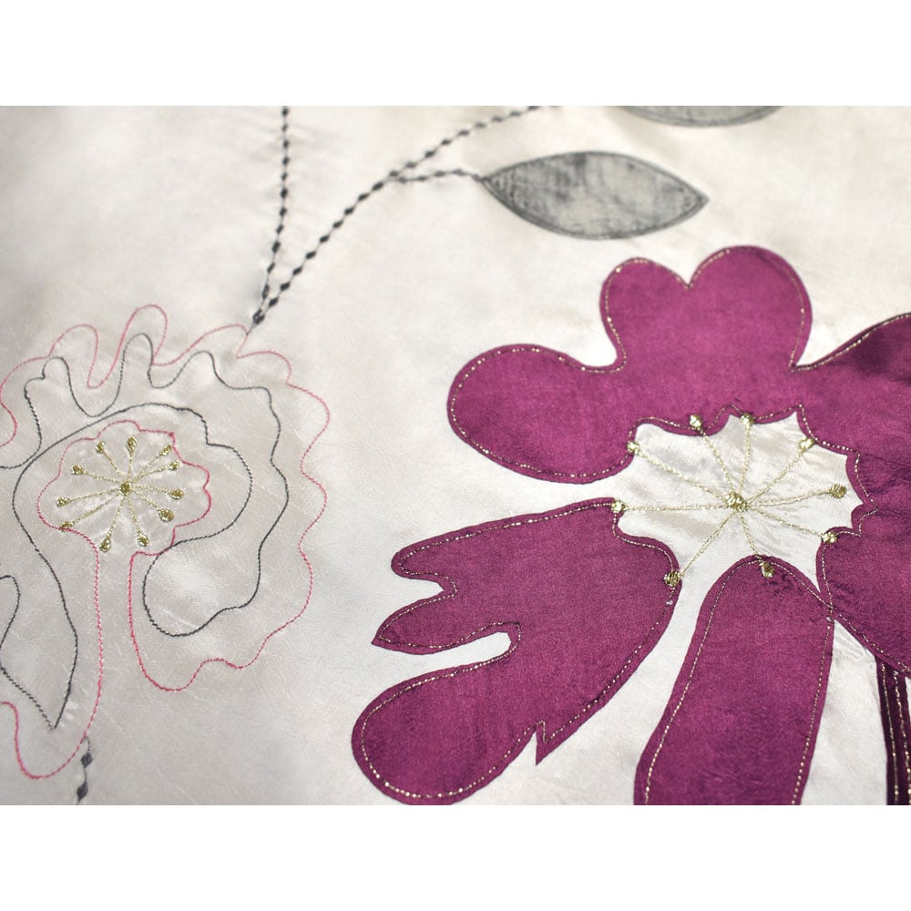 Intimates Breeze Single Floral Embroidered Duvet Set Image 3