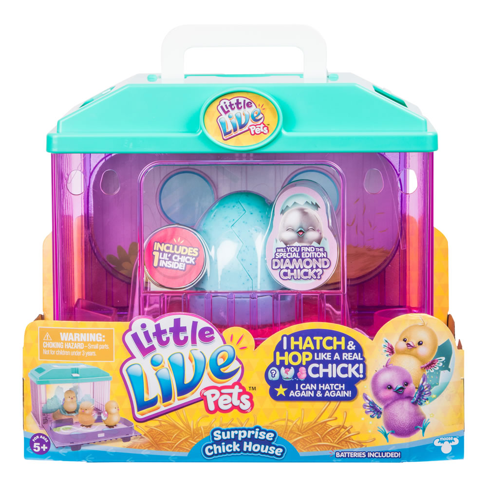 Little Live Pet Baby Chick House Playset Image 1