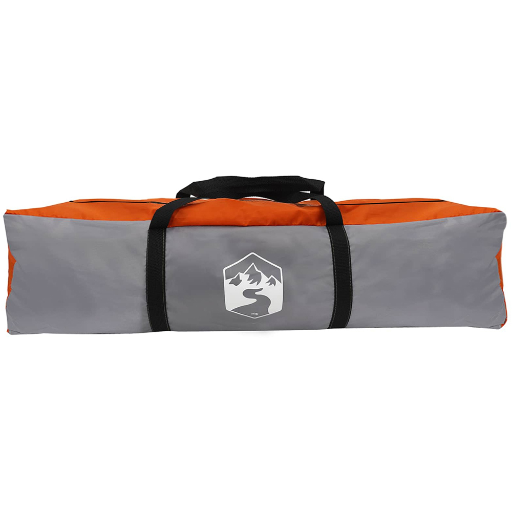 vidaXL 4 Person Instant Tent Grey Image 6