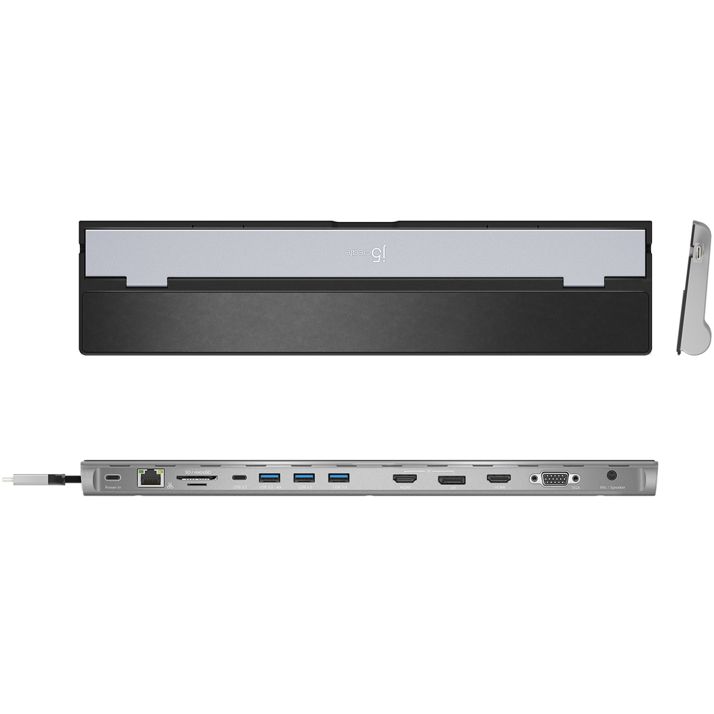 J5 Create USB-C Triple Display Docking Image 4