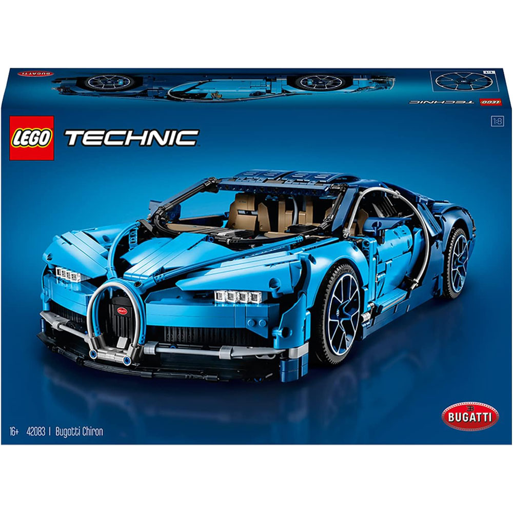 LEGO 42083 Technic Bugatti Chiron Car Building Kit Image 1