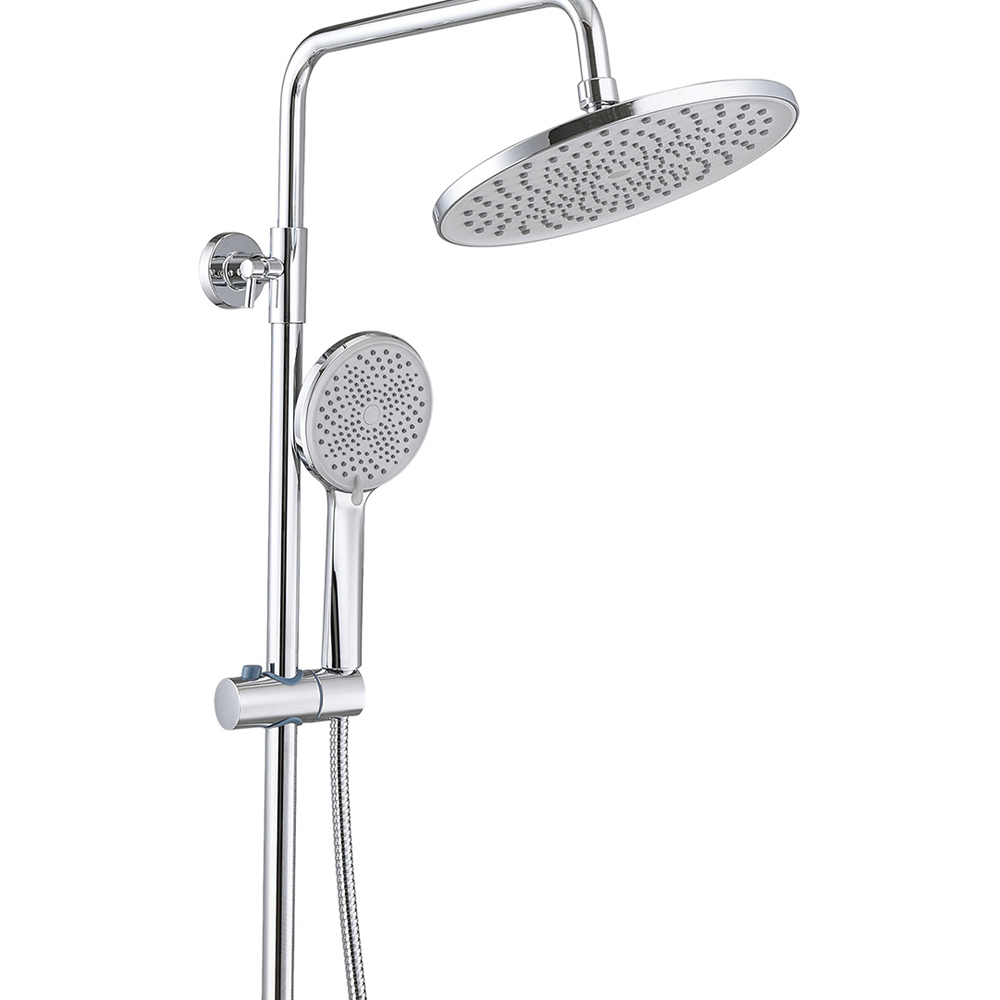 Living and Home Chrome-Plated Thermostatic Shower Mixer Set Image 2