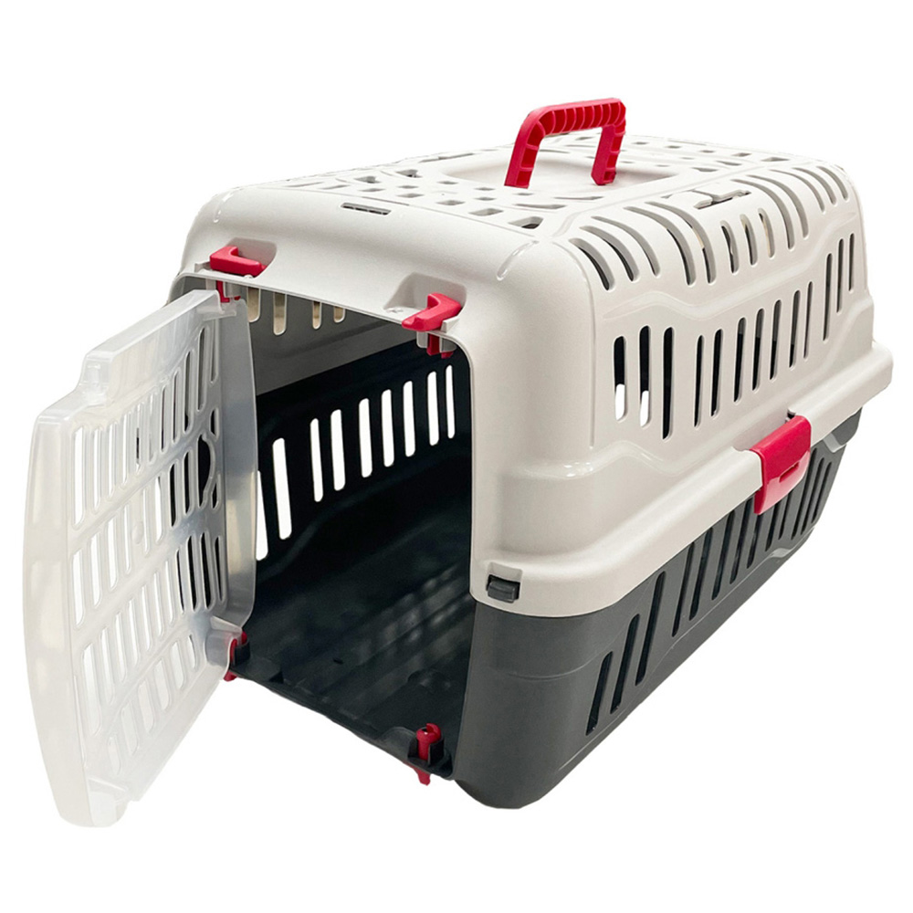 Happy Pet Spark Red Handle Pet Carrier 48.5 x 33.5 x 31cm Image 4