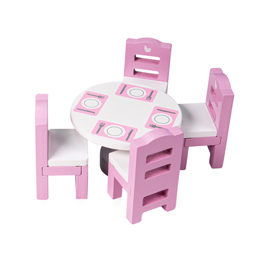 Tidlo Wooden Dolls House Kitchen Furniture Set Image 2