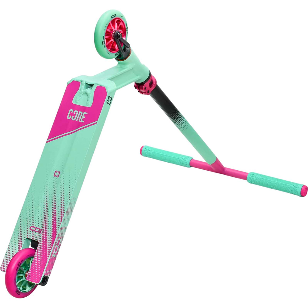 Core CD1 Teal and Pink Stunt Scooter Image 5