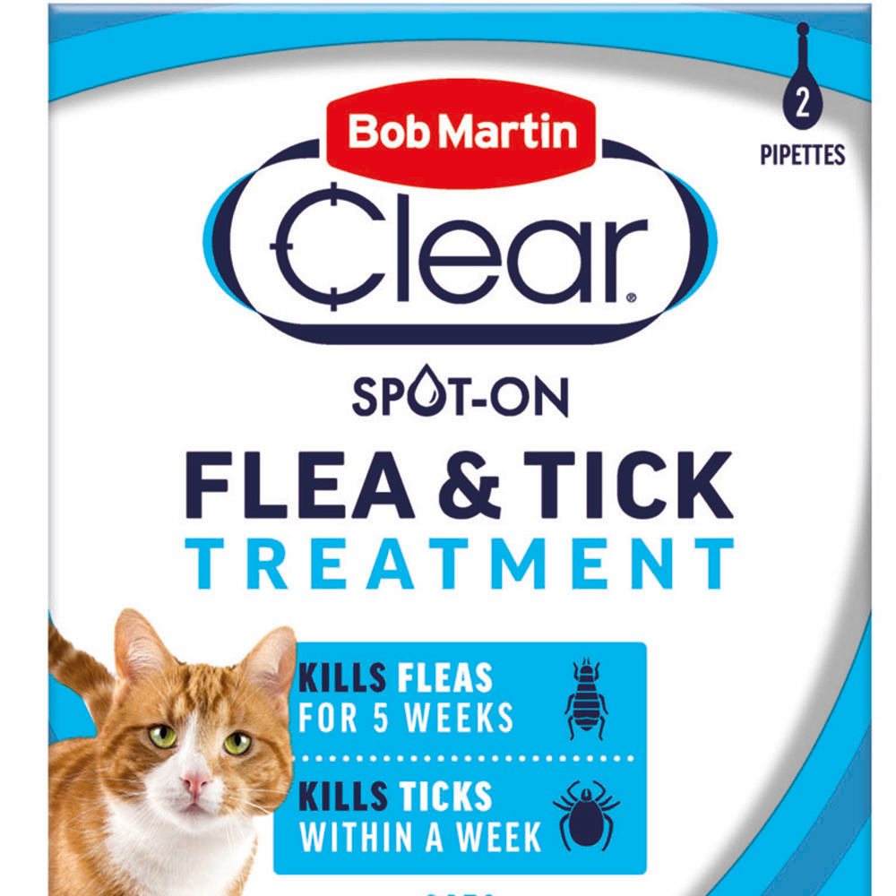Bob Martin 2 pack Spot On Flea Clear Treatment Image 2