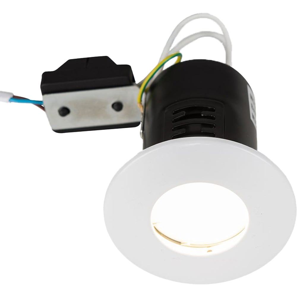 ValueLights White Warm White LED Ceiling Downlight 10 Pack Image 1
