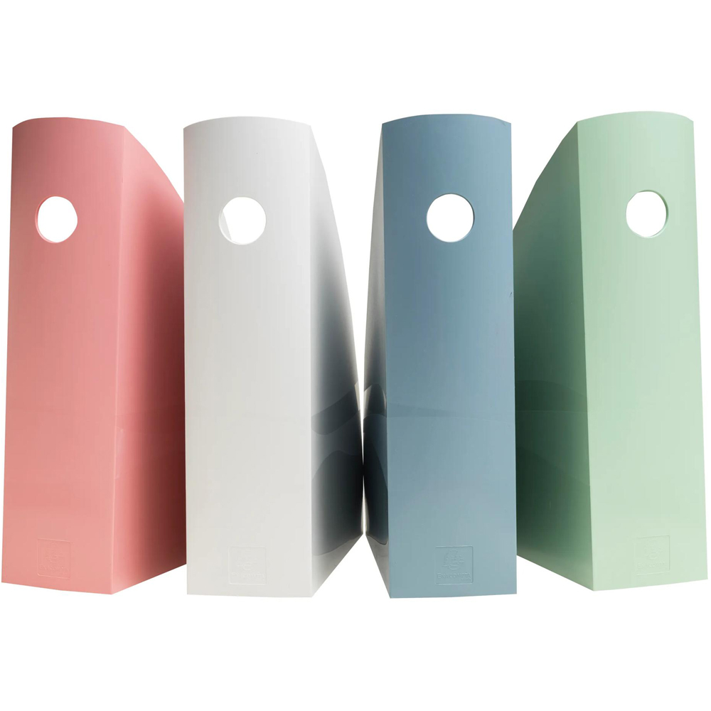 Exacompta Autentik Assorted Colour Magazine File 4 Pack Image 4