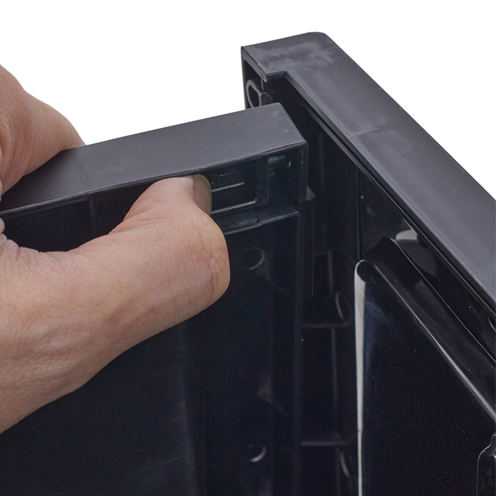 Living and Home Black Outdoor Foldable Camping Storage Box 50 x 36cm Image 5