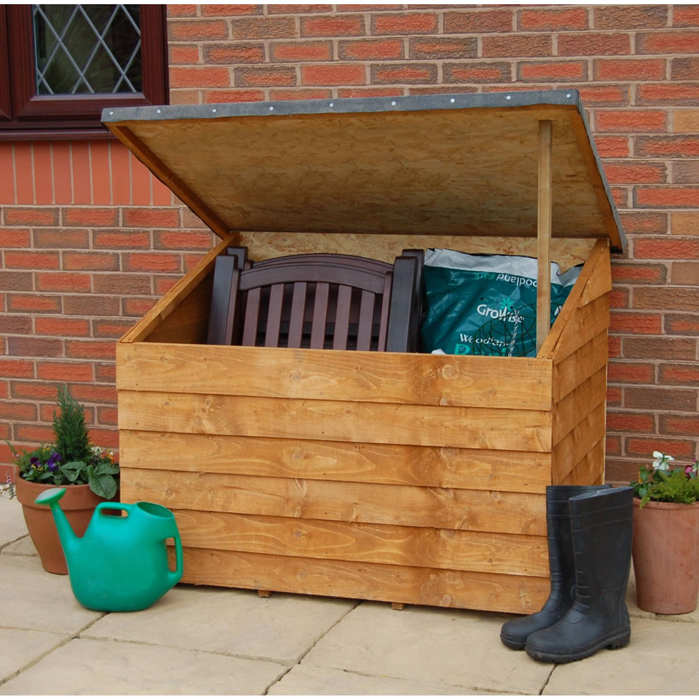 Forest Garden Overlap Garden Tool Chest Wilko