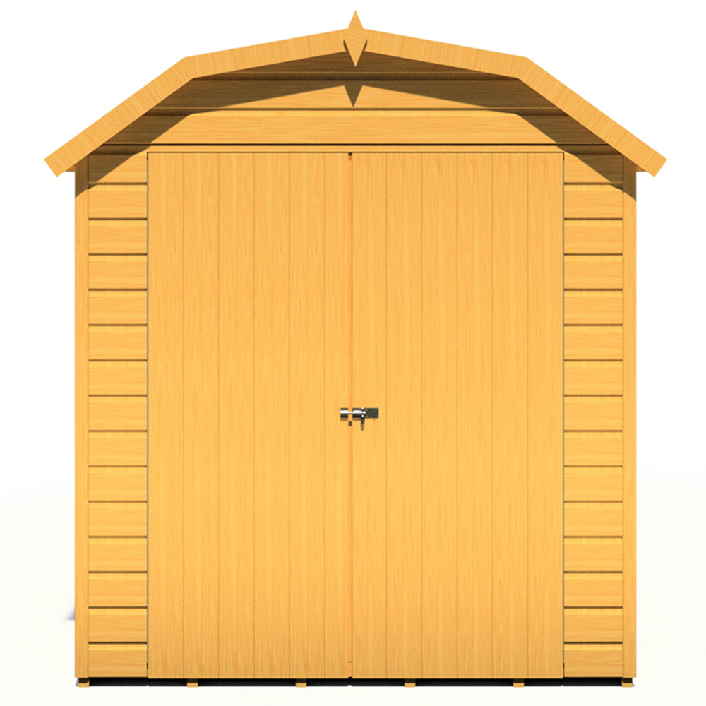 Shire Barn 10 x 6ft Double Door Shiplap Apex Garden Shed Image 4