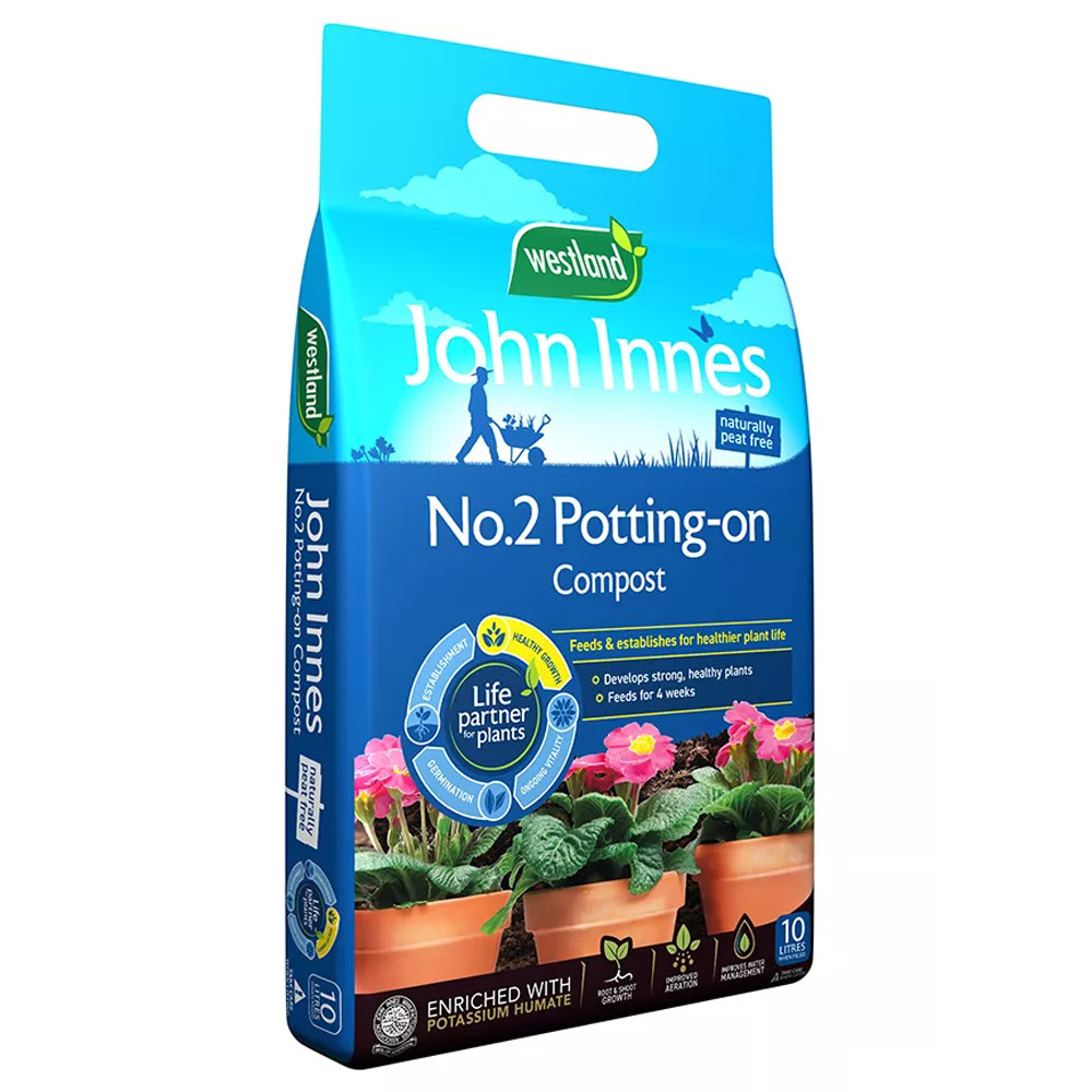 Westland John Innes Peat Free No 2 Potting-on Compost 10L Image