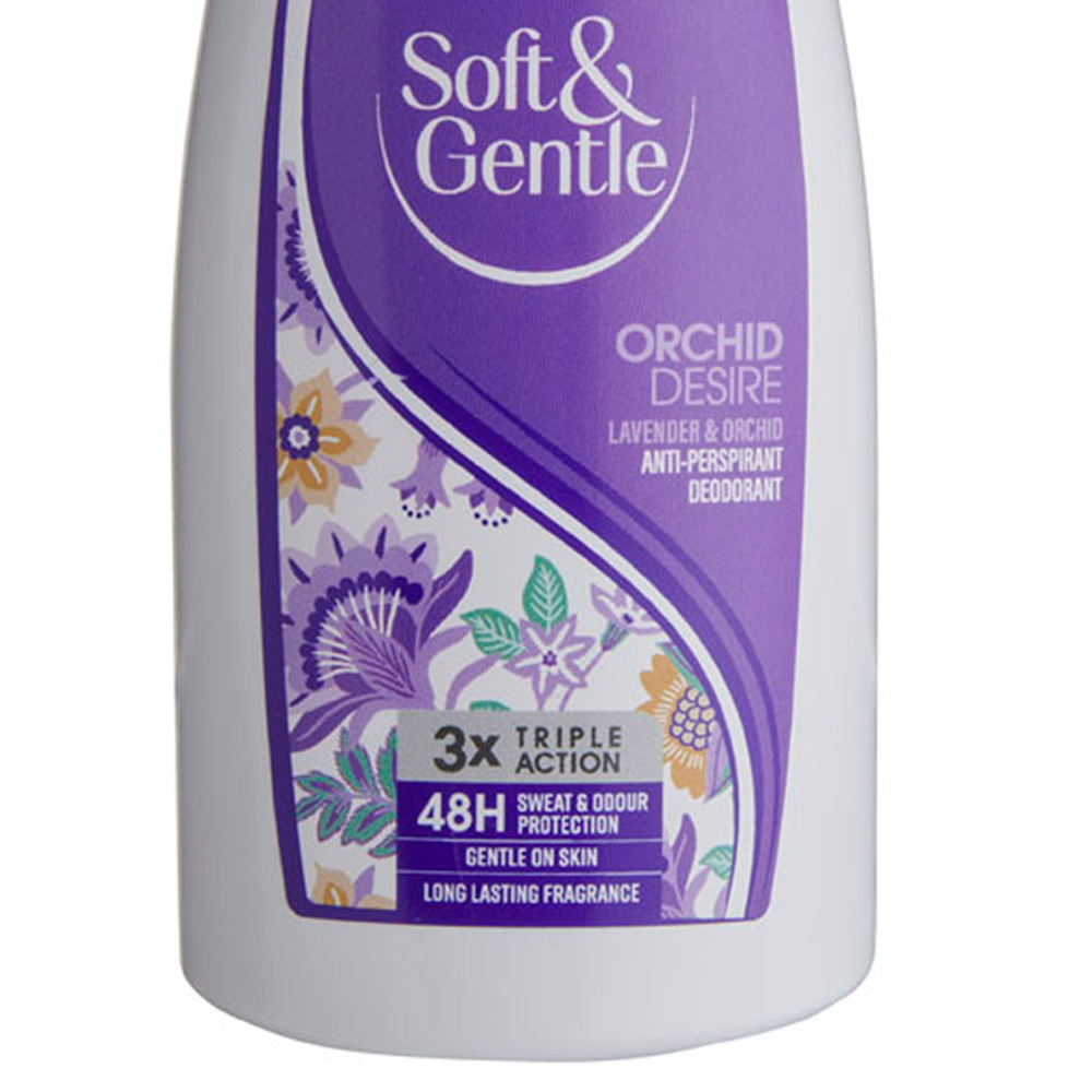 Soft & Gentle Orchid Desire Antiperspirant Roll On 100ml Image 4