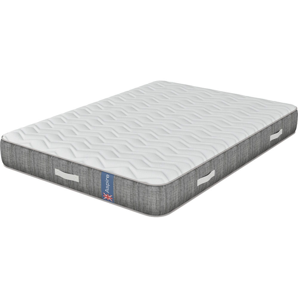 Aspire Double Pocket Sprung Mattress with British Wool Fillings Image 1
