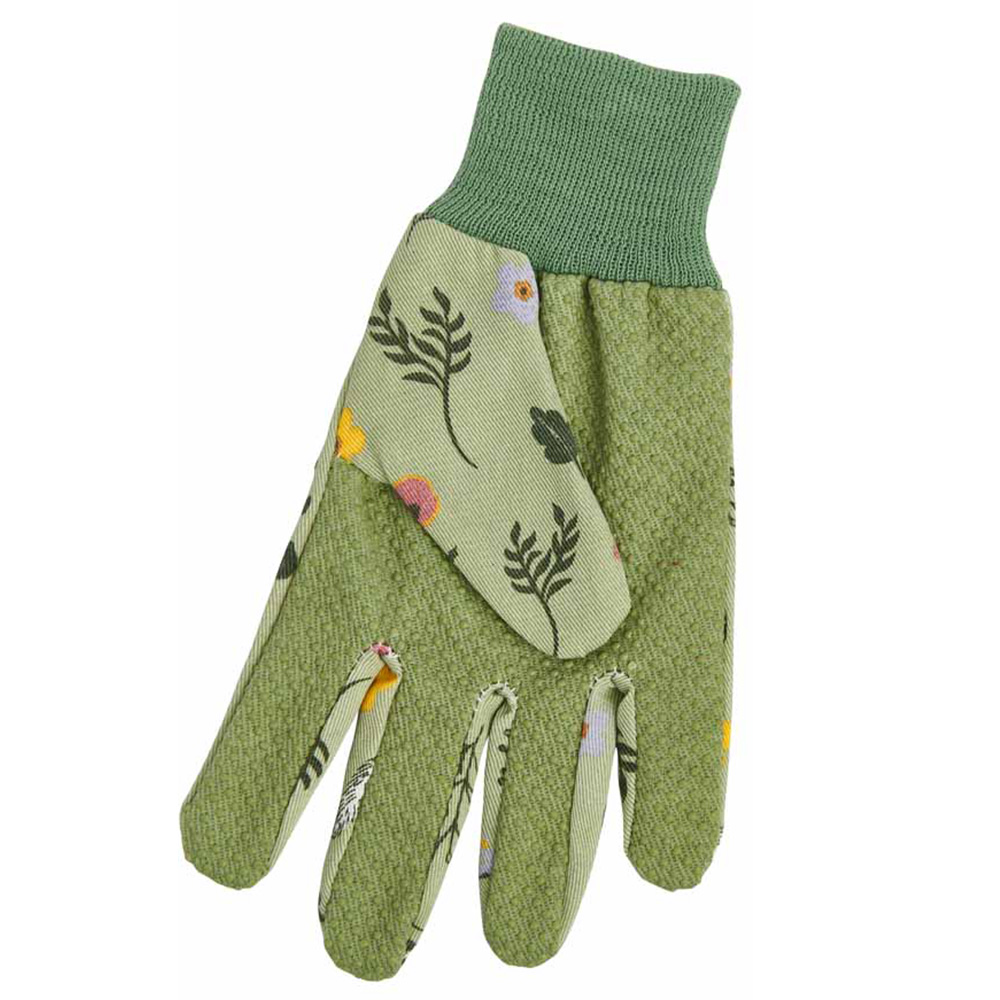 Wilko Garden Floral Cotton Glove Medium Image 3