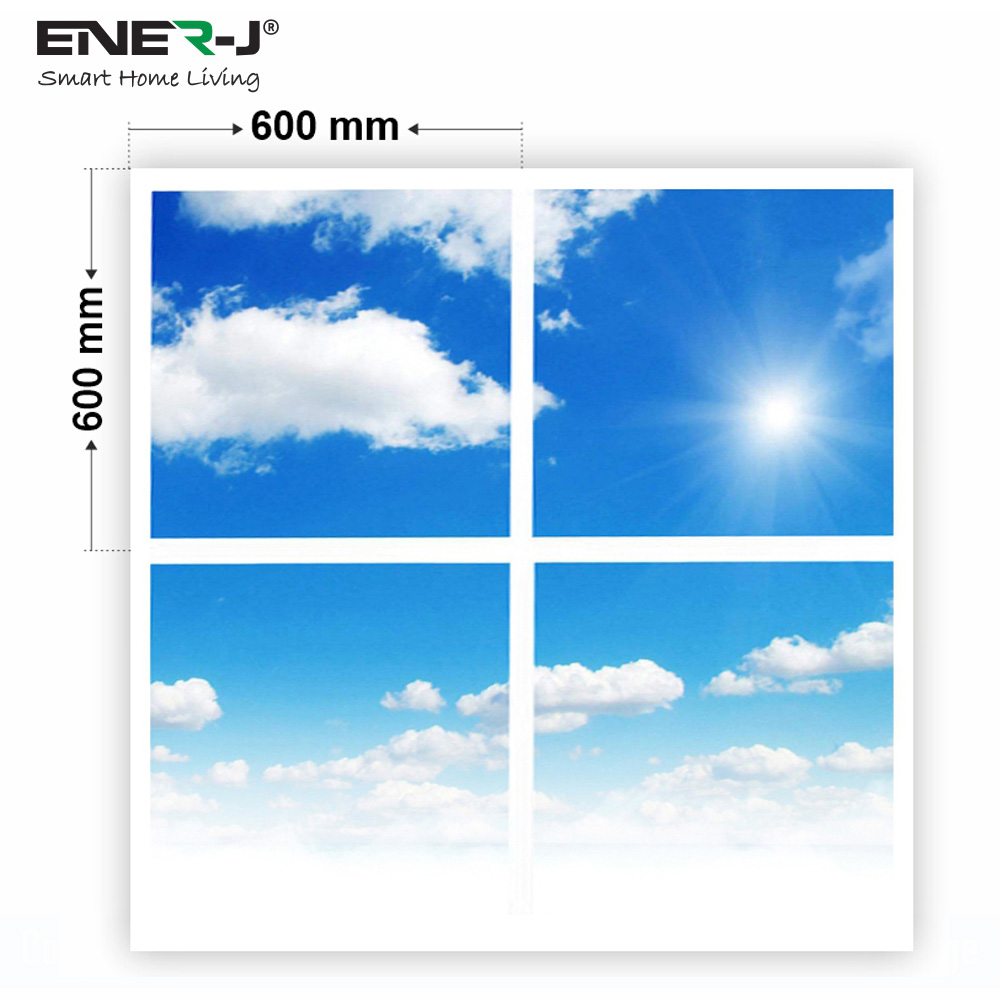 ENER-J 4 Sky Cloud 3D LED Panel Set Image 6