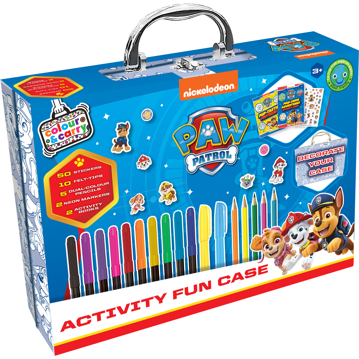 Paw Patrol Activity Fun Case - Multicolour Image