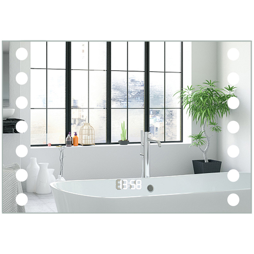 Living and Home LED Fog Free Bathroom Mirror 60 x80cm Image 3