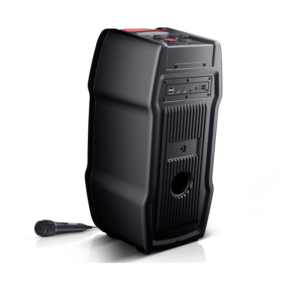Sharp Black and Red Party Speaker 180W Image 5