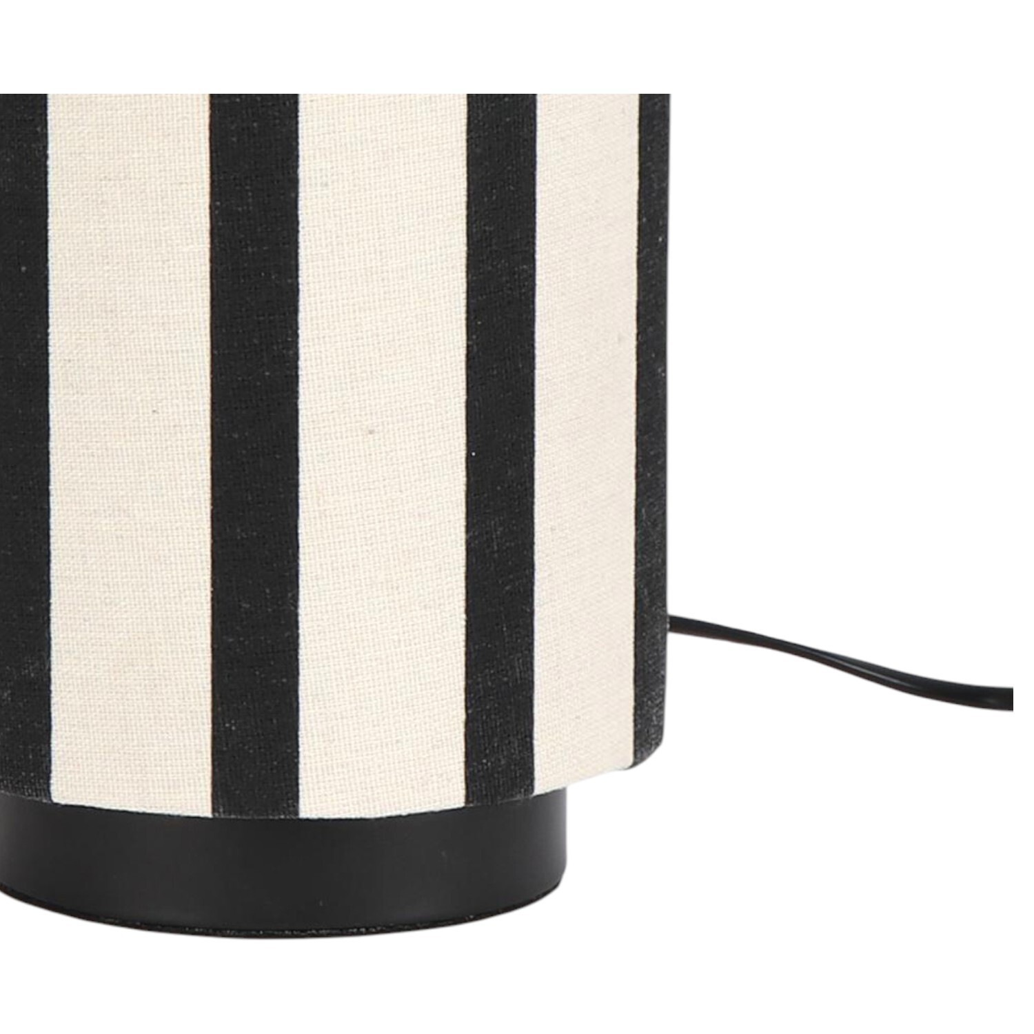 Luca Stripe Table Lamp Monochrome Image 4