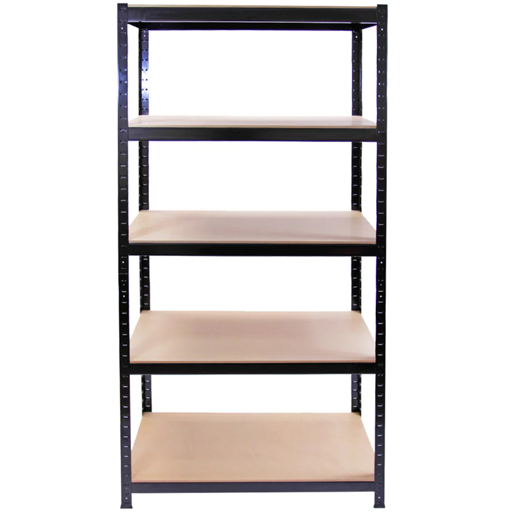 Monster Shop T-Rax Black Metal Racking Units and Workbench 90cm 3 Pack Image 2